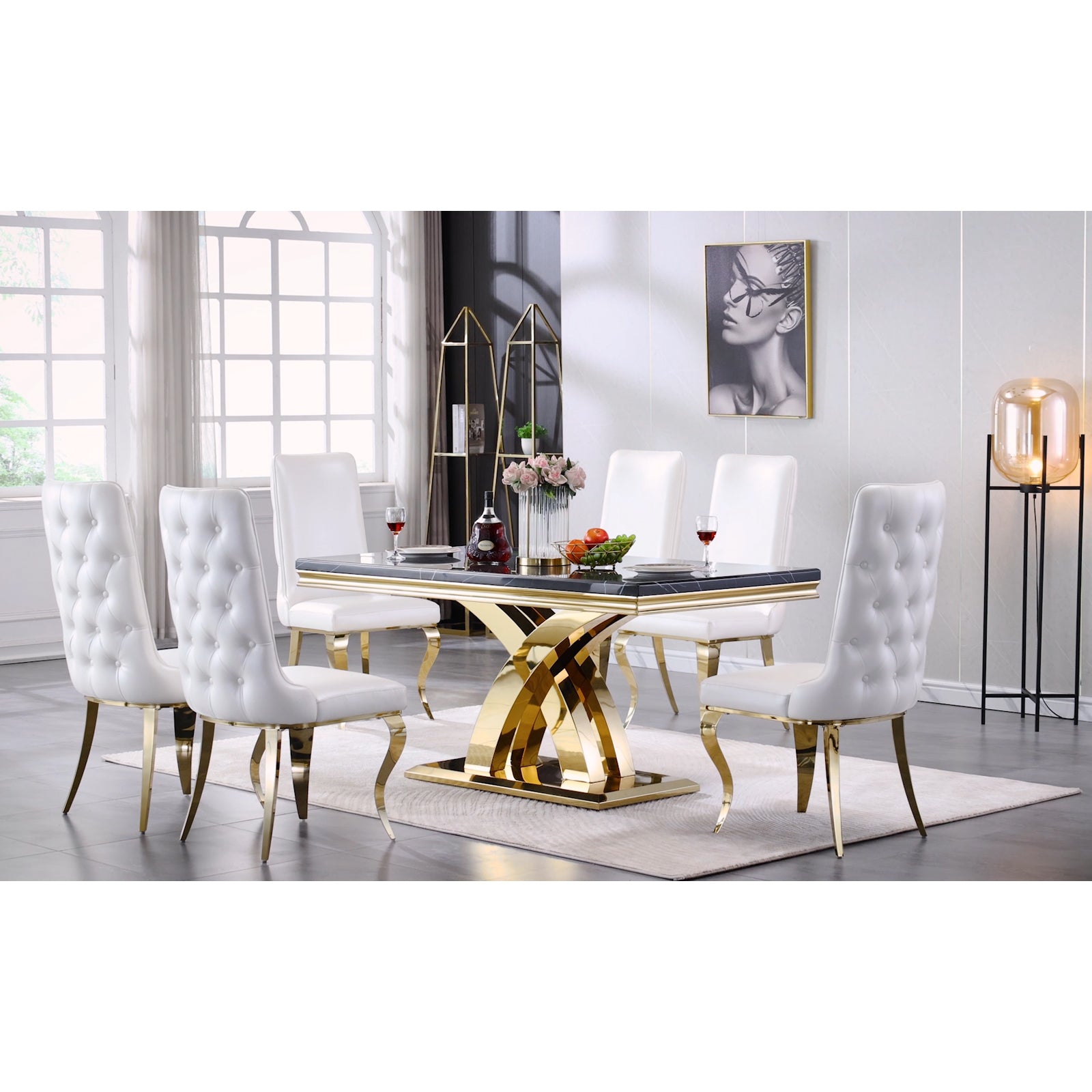 Enhancing Your Dining Experience with White Faux Leather Upholstered Dining Chairs