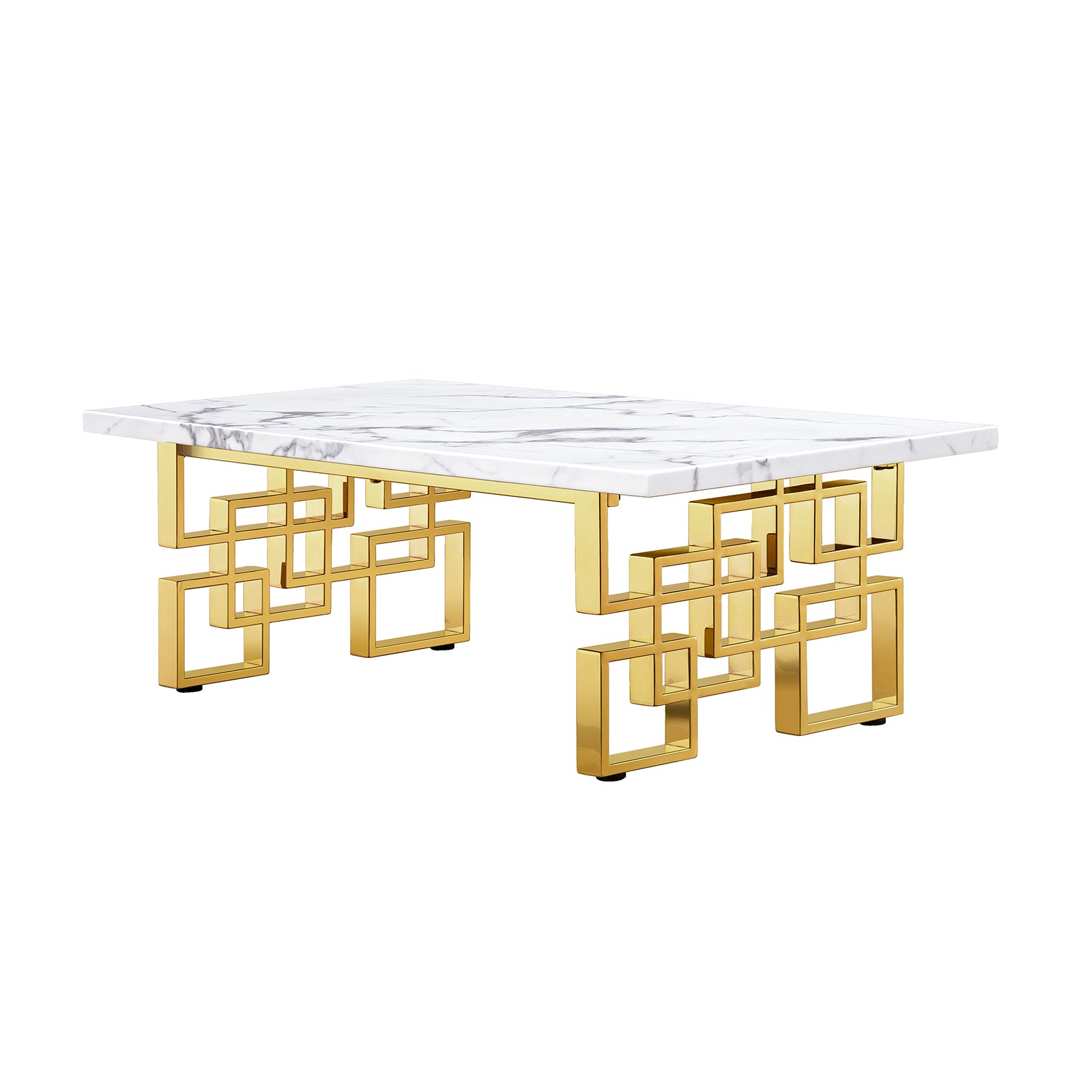 Introducing the Captivating AUZ gold Coffee Table for Your Luxurious Living Room