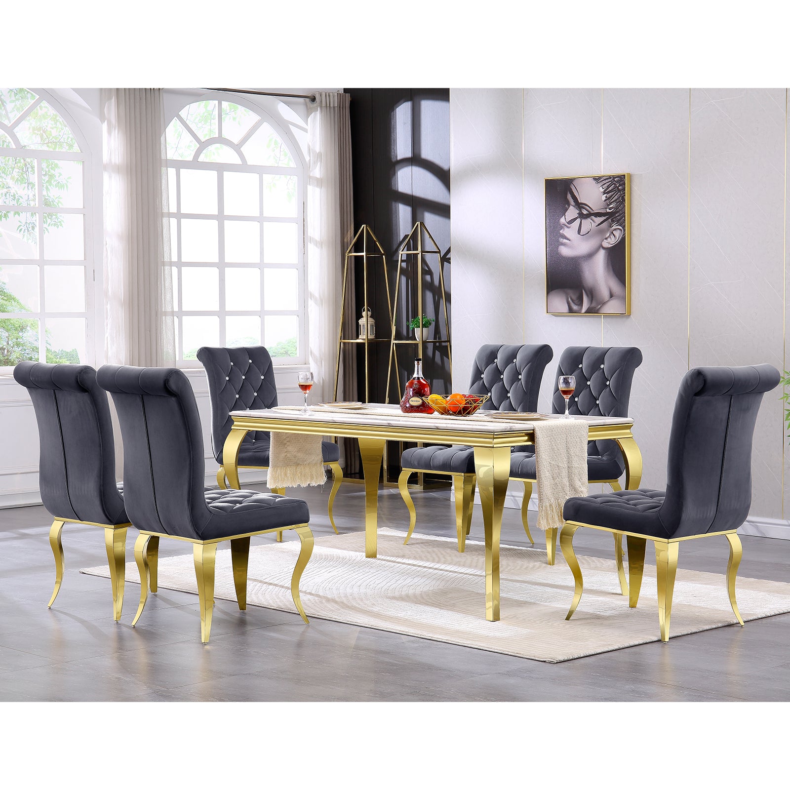 The Allure of Velvet Dining Chairs: Elegant Comfort for any Dining Setting