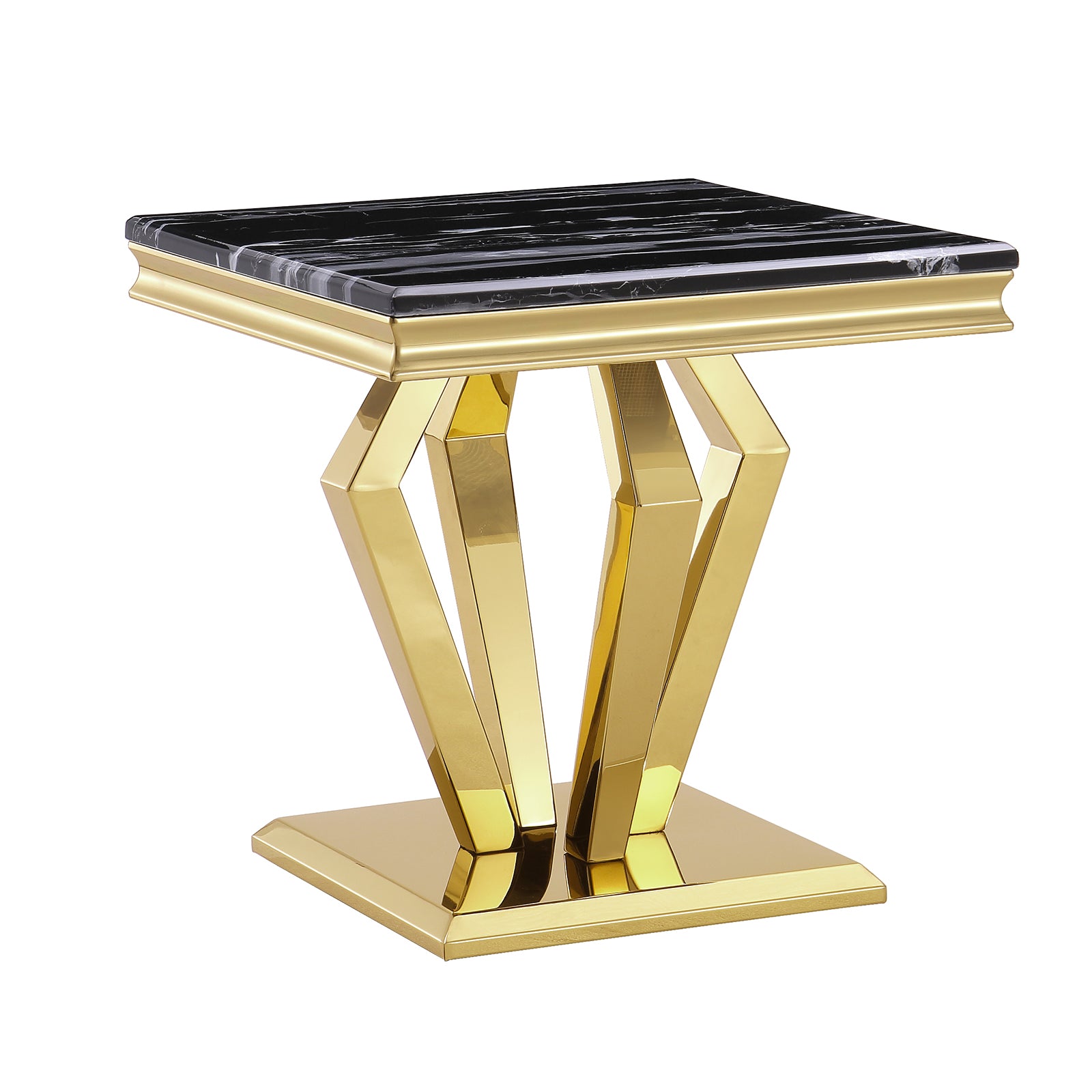 Enhance Your Space with a Modern and Elegant Gold End Table