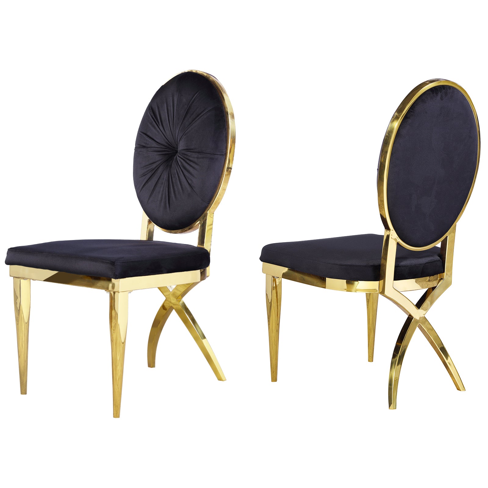 Elevate Your Dining Space with Black and gold Chairs: Unmatched Style and Comfort