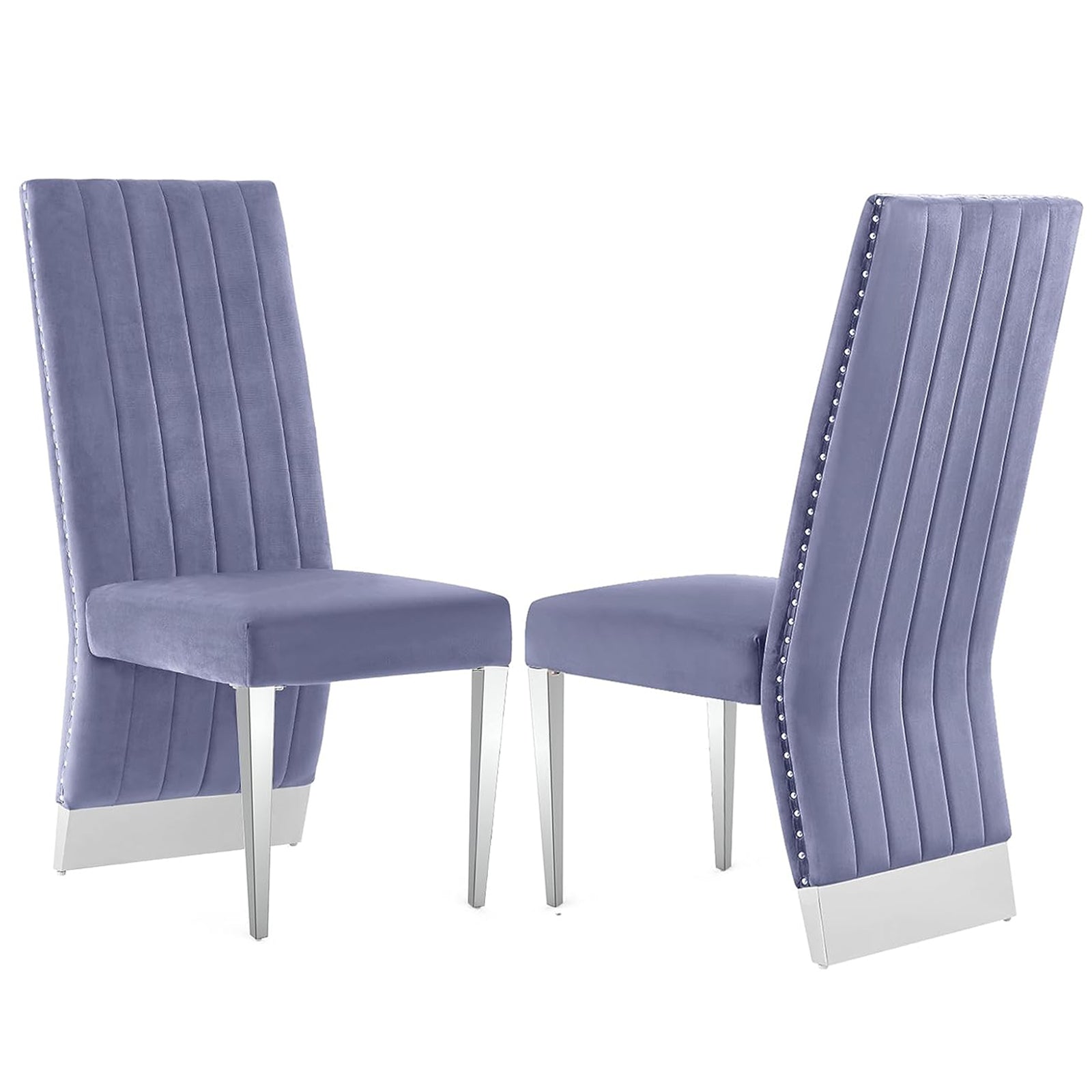 Modern and Bold: The Features of the Gray Velvet Dining Chair
