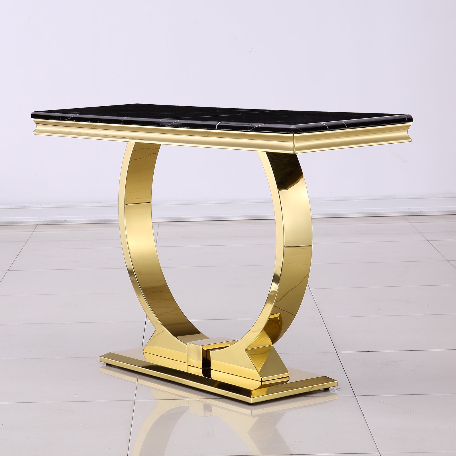 The Allure of Black and Gold: Enhancing Your Space with a Console Table