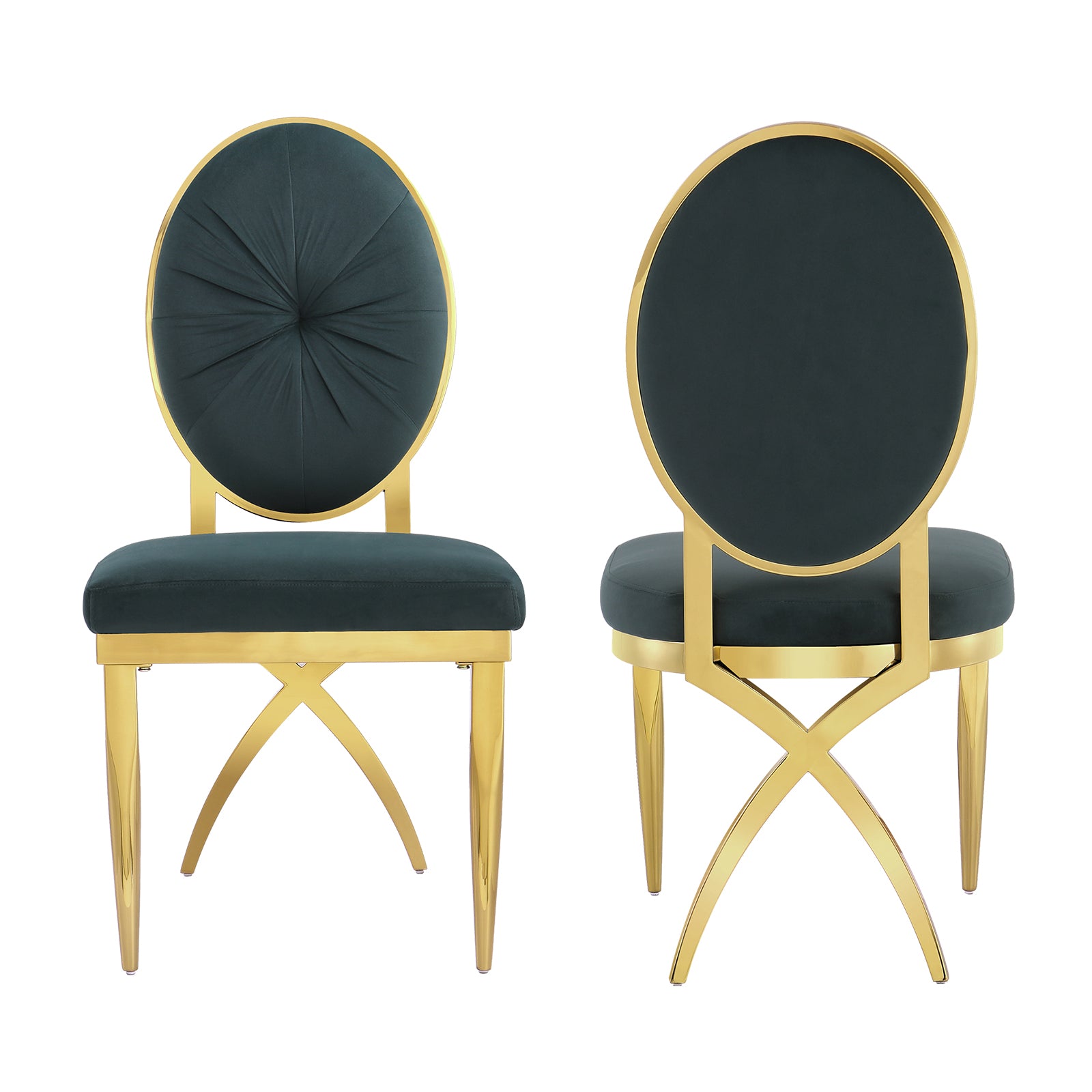 Elevate Your Dining Space with Green Velvet Dining Chairs: A Perfect Blend of Luxury and Personality
