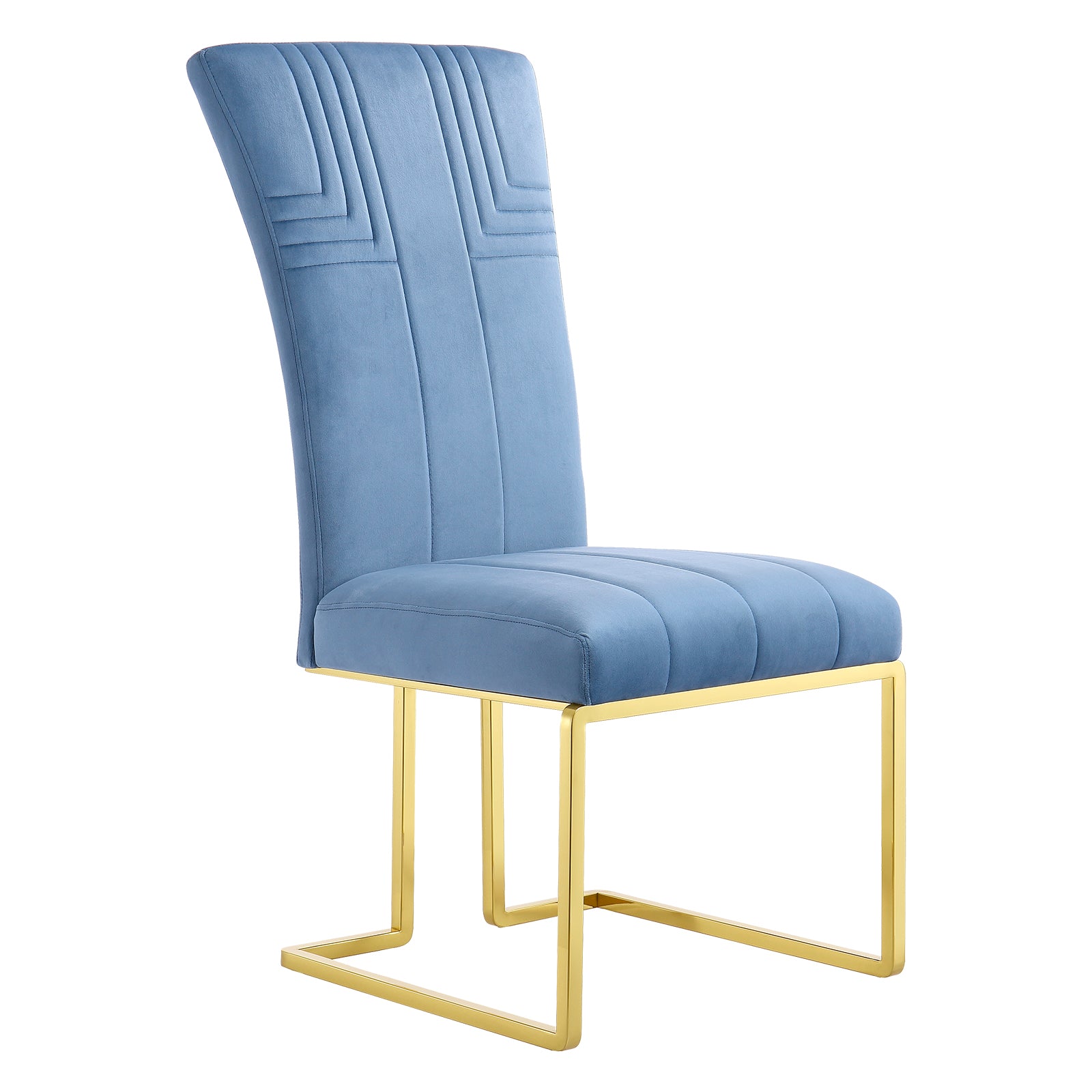 681-Set | AUZ Blue and Gold Dining room Sets for 6