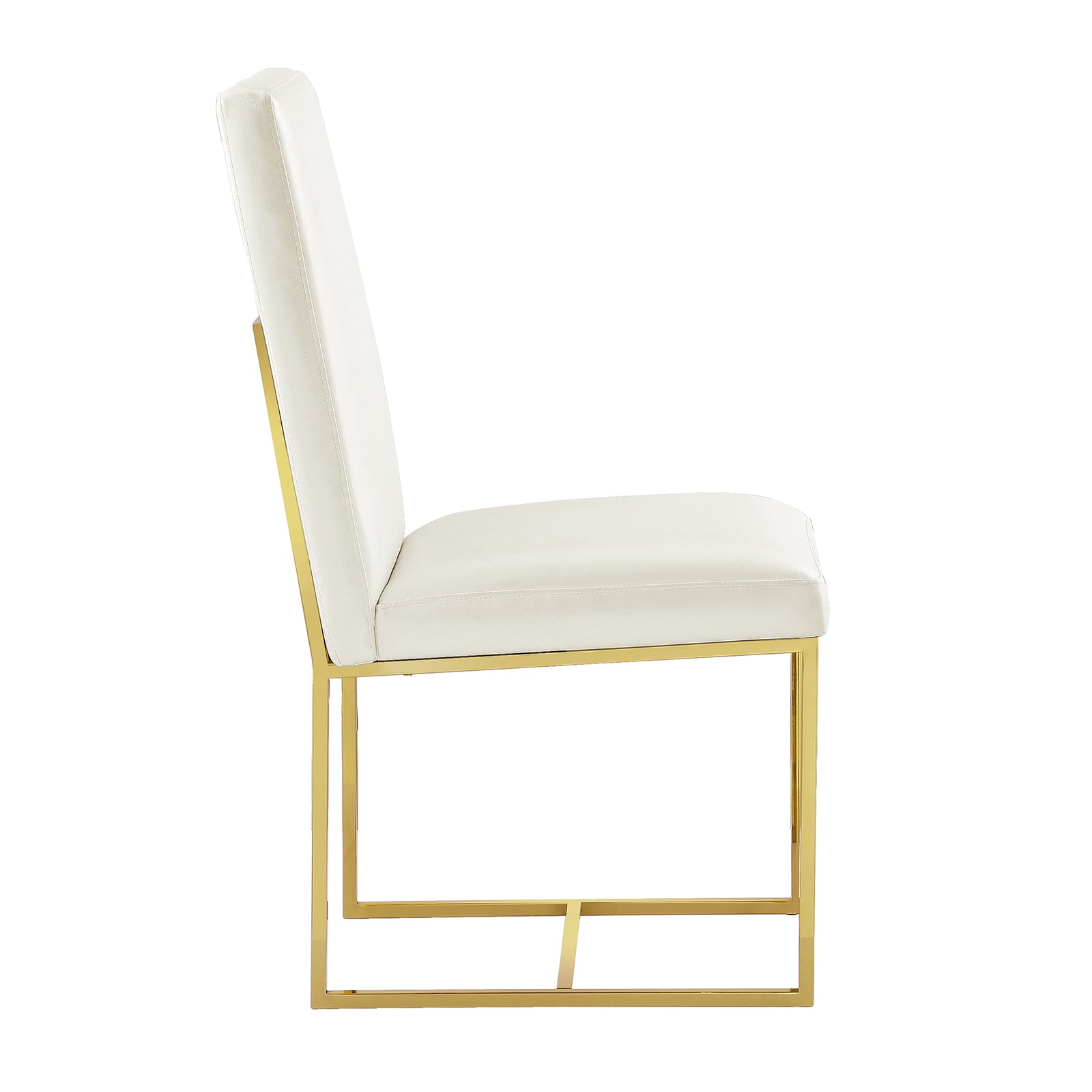713 Set | AUZ White and Gold Dining room Sets for 6