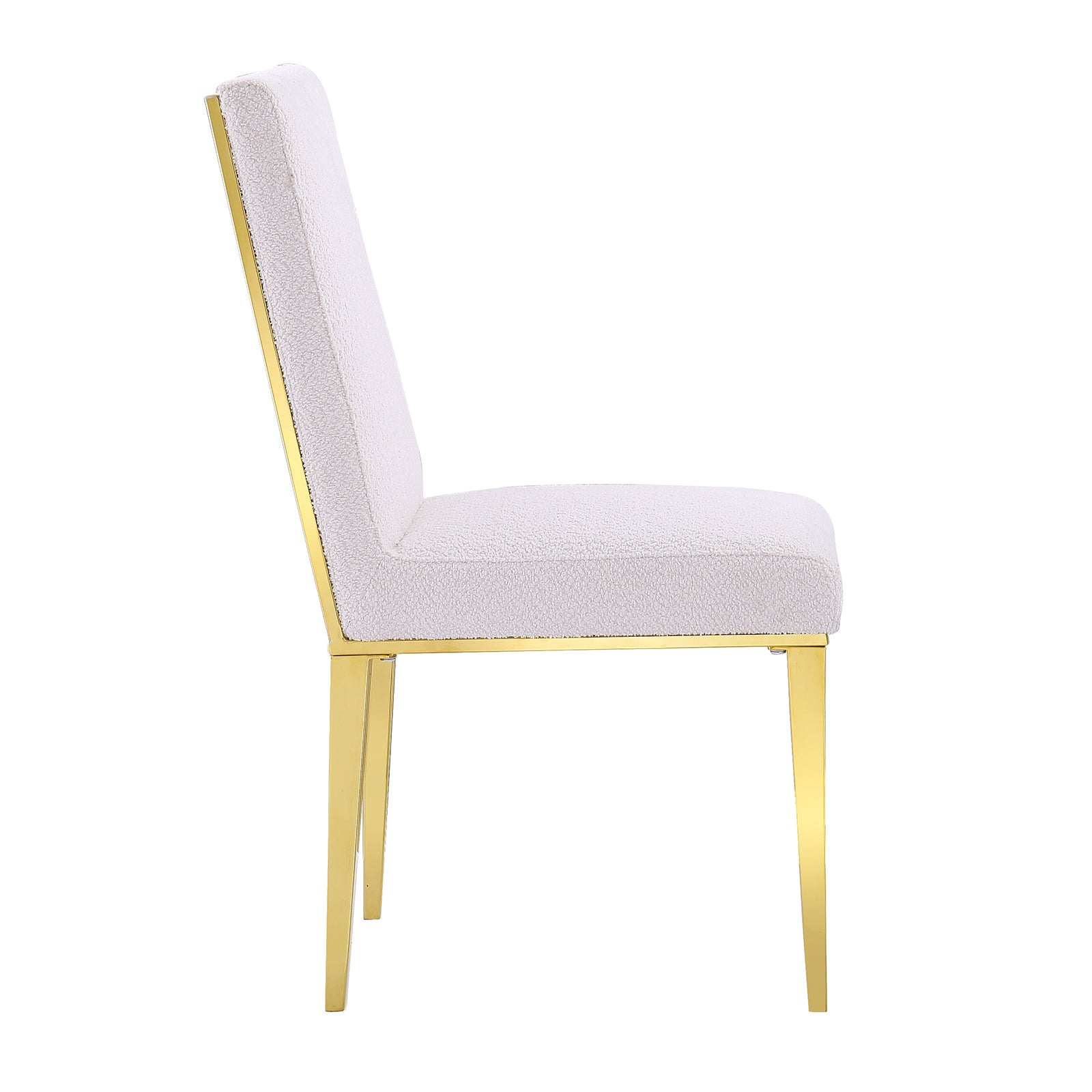 689 Set | AUZ White and Gold Dining room Sets for 6