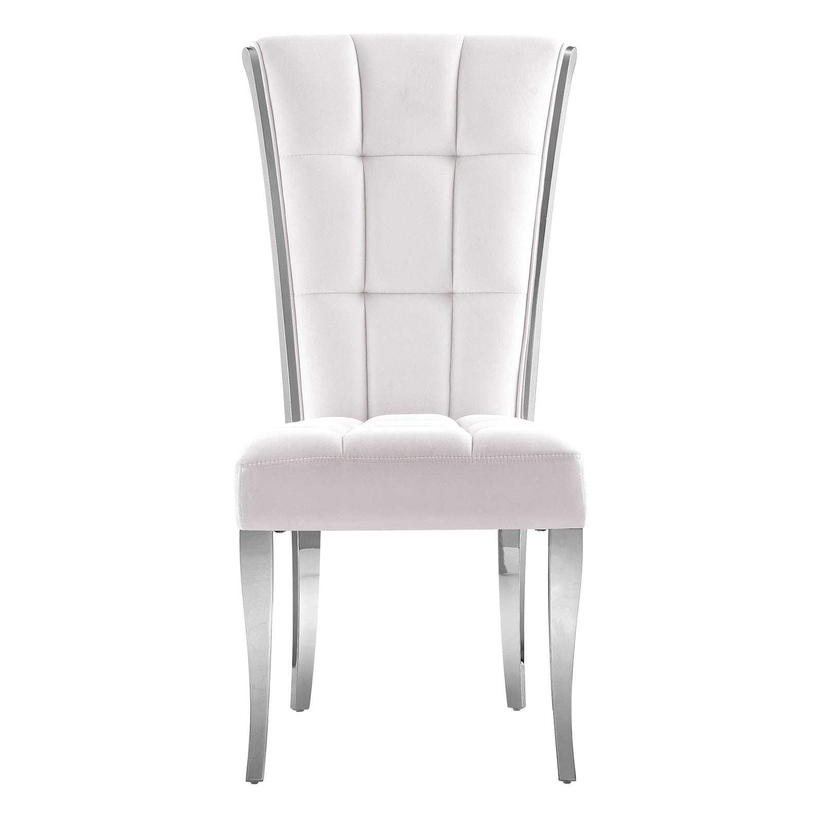 615-Set | AUZ White and Silver Dining room Sets for 6