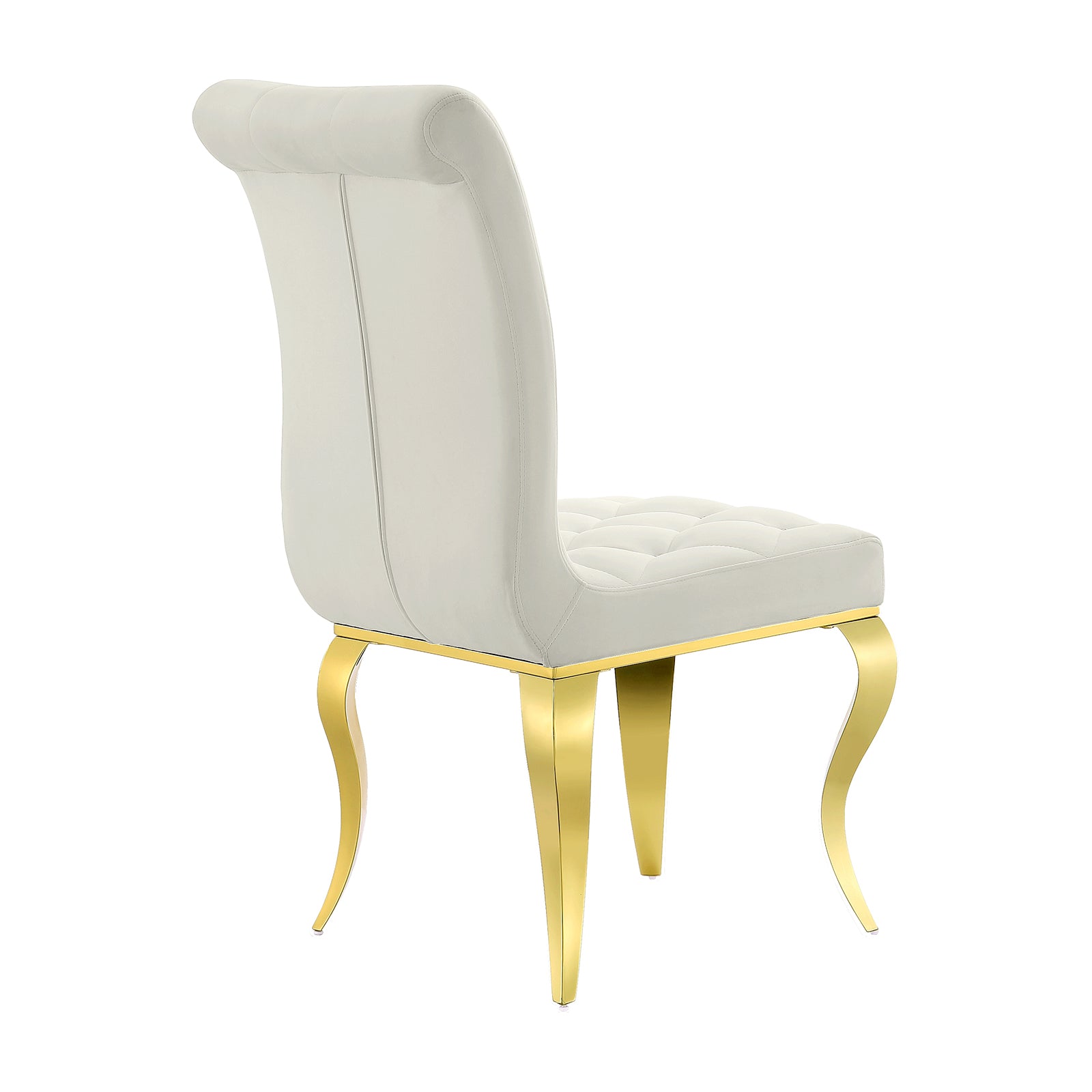 654-Set | AUZ White and Gold Dining room Sets for 6