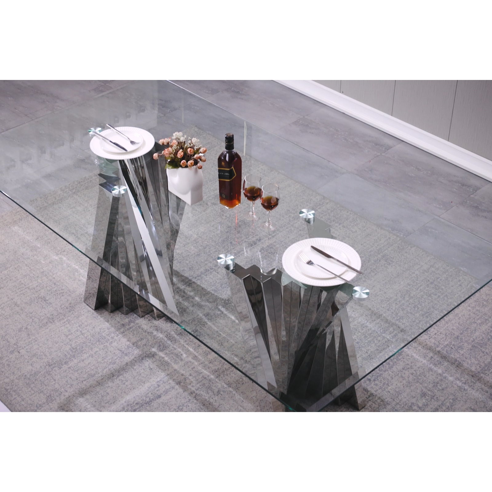 667-Set | AUZ Glass Dining room Sets for 6