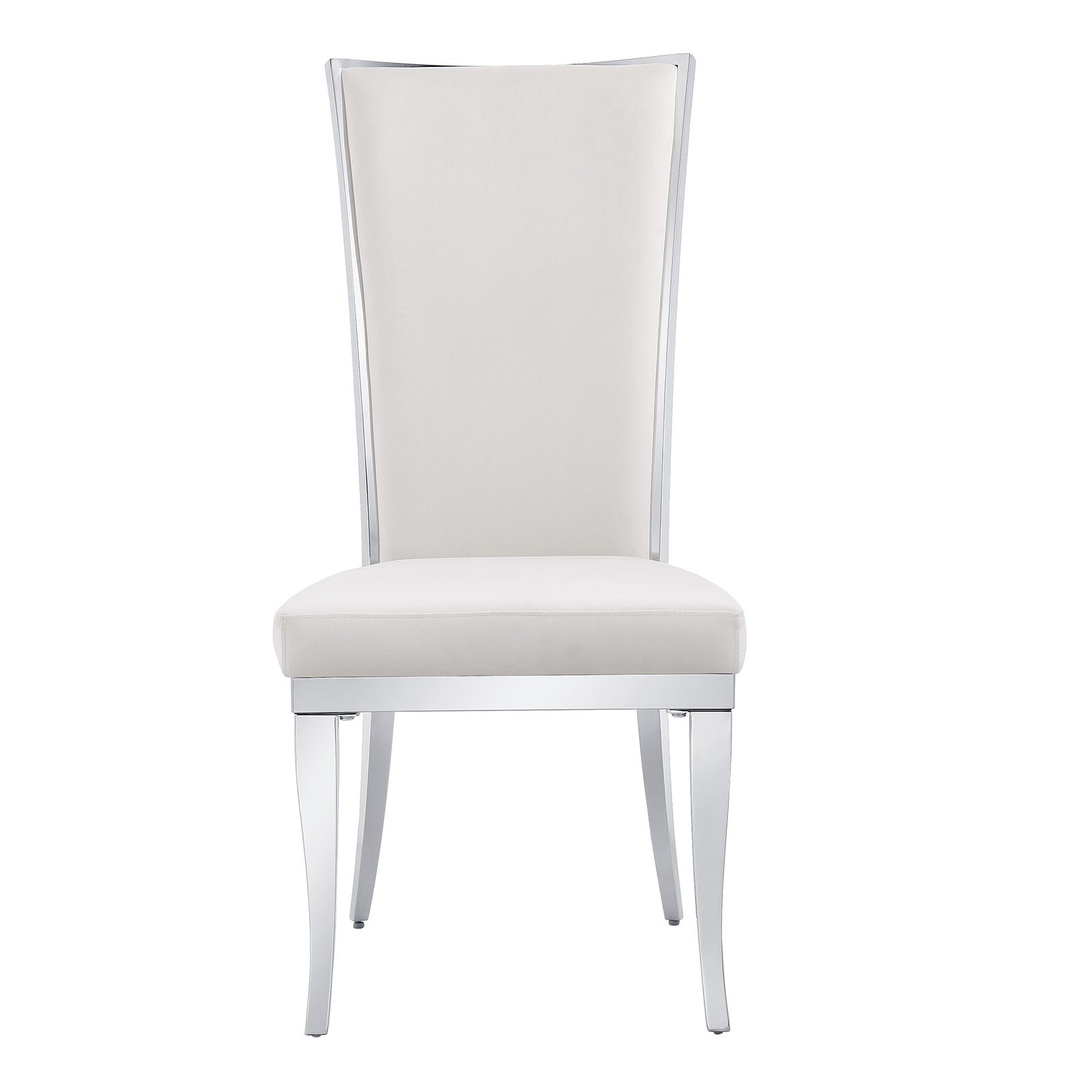 Wholesale White leather Dining Chairs
