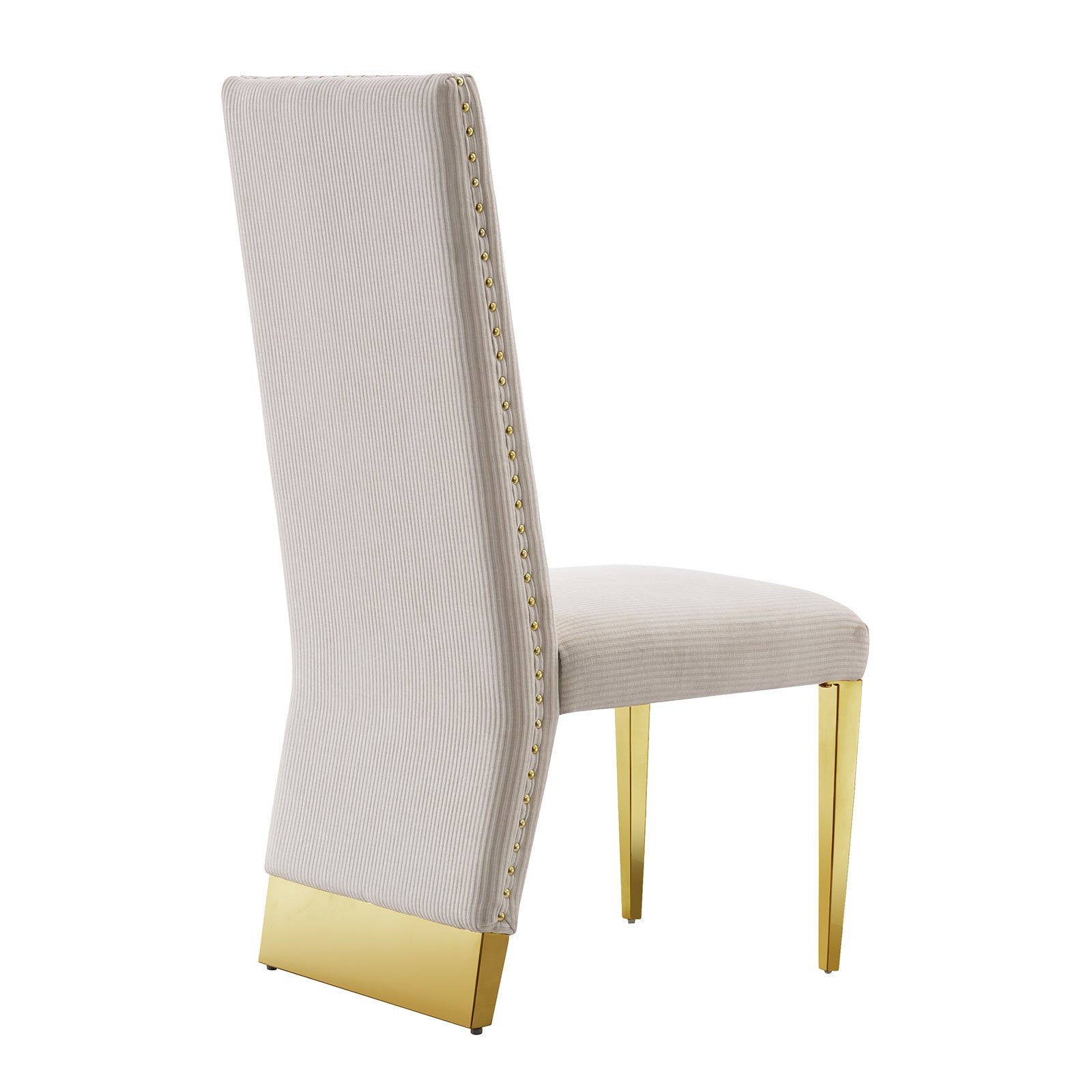 Wholesale Beige Fabric Dining Chairs