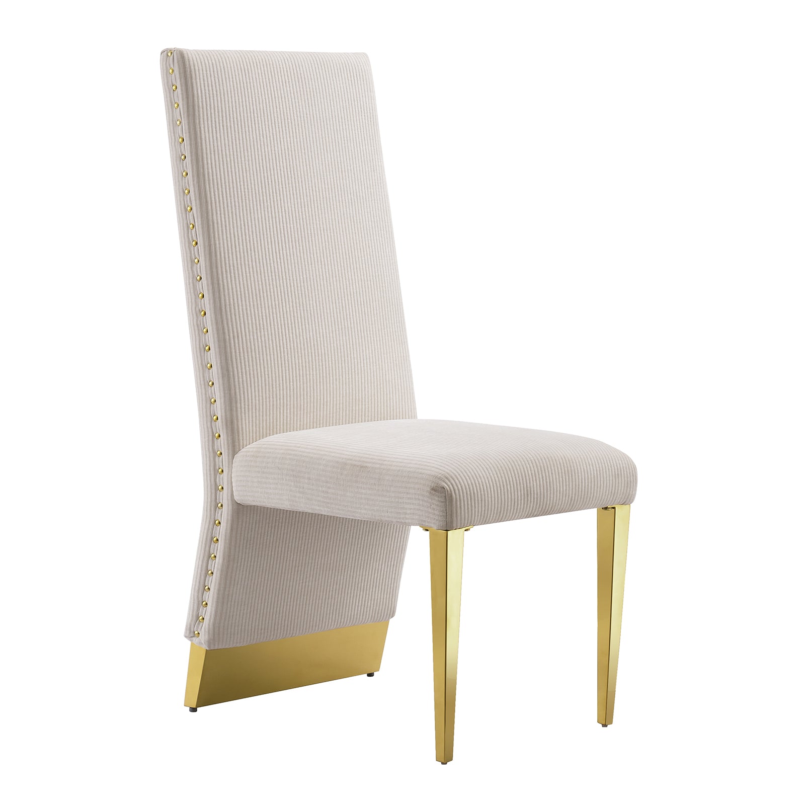 Wholesale Beige Fabric Dining Chairs