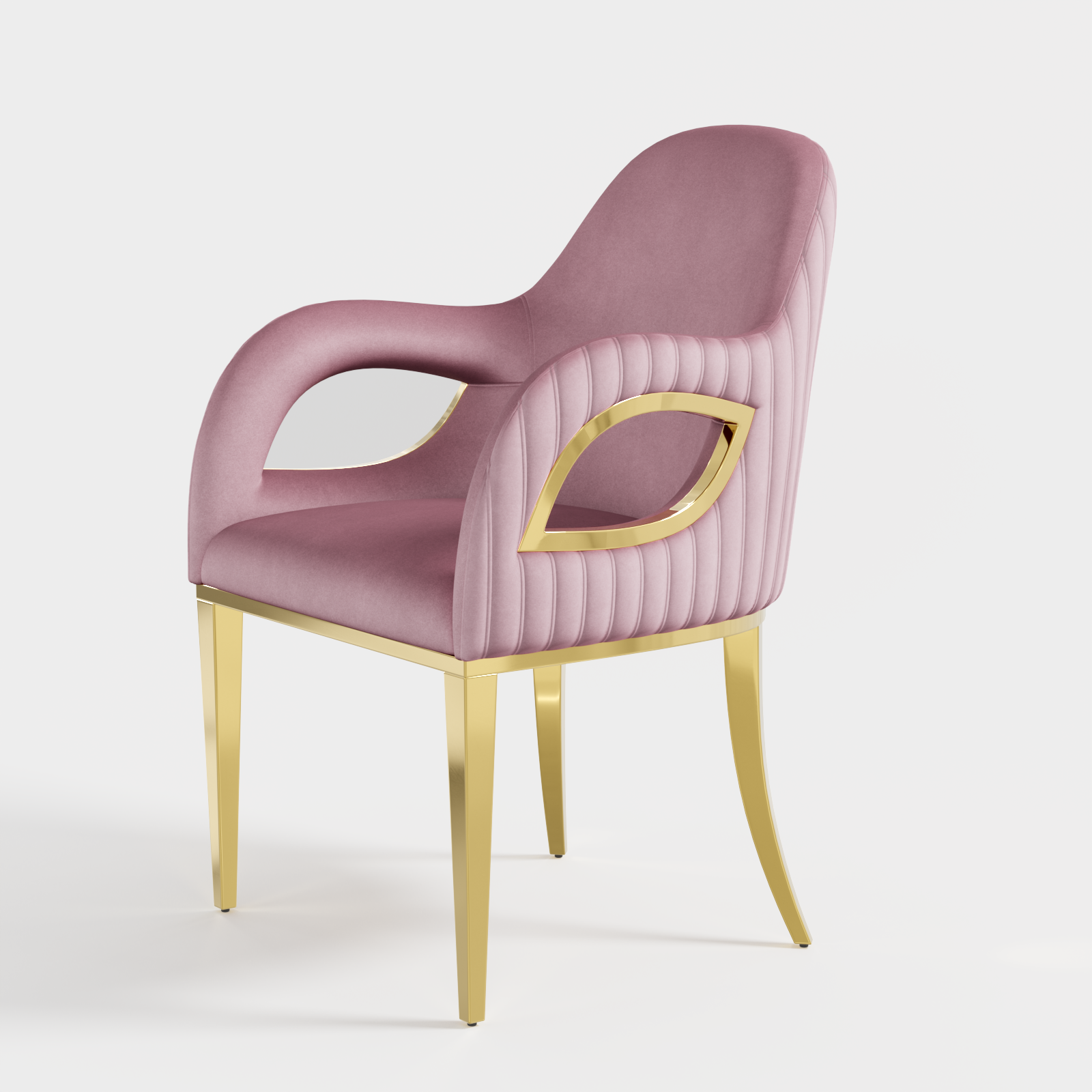 609-Set | AUZ Pink and Gold Dining room Sets for 6
