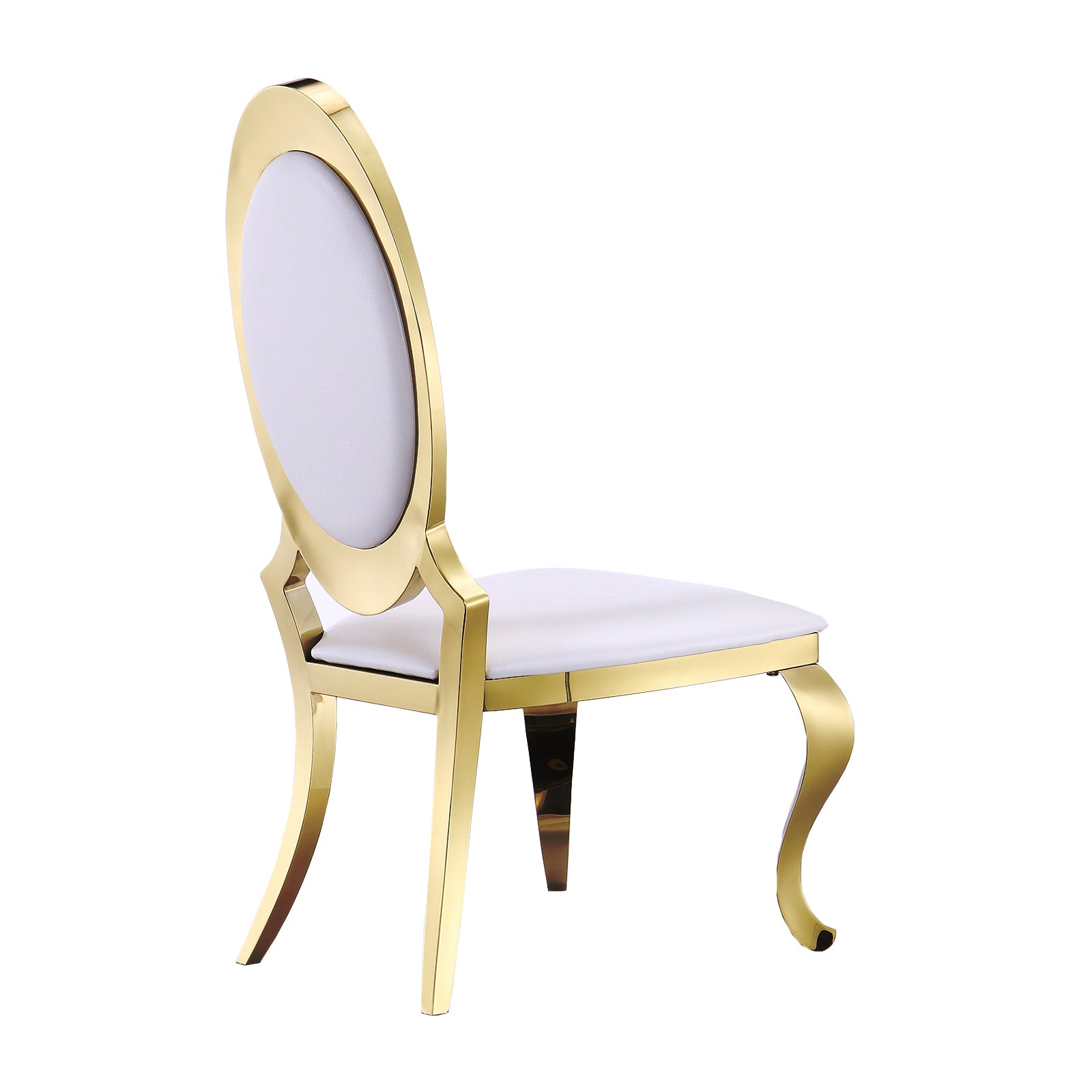 653-Set | AUZ White and Gold Dining room Sets for 6