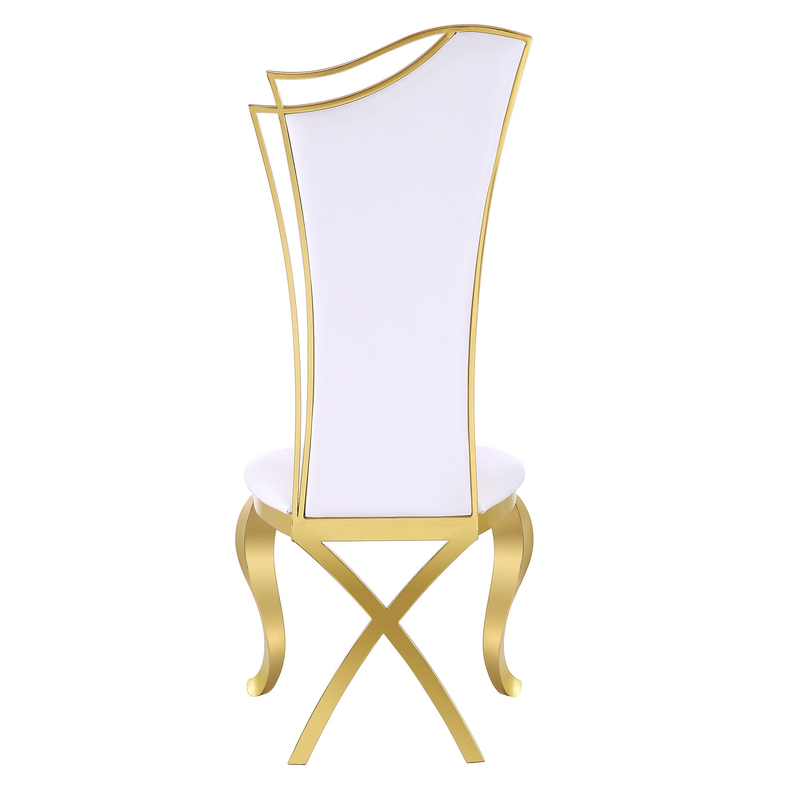 644-Set | AUZ White and Gold  Dining room Sets for 6