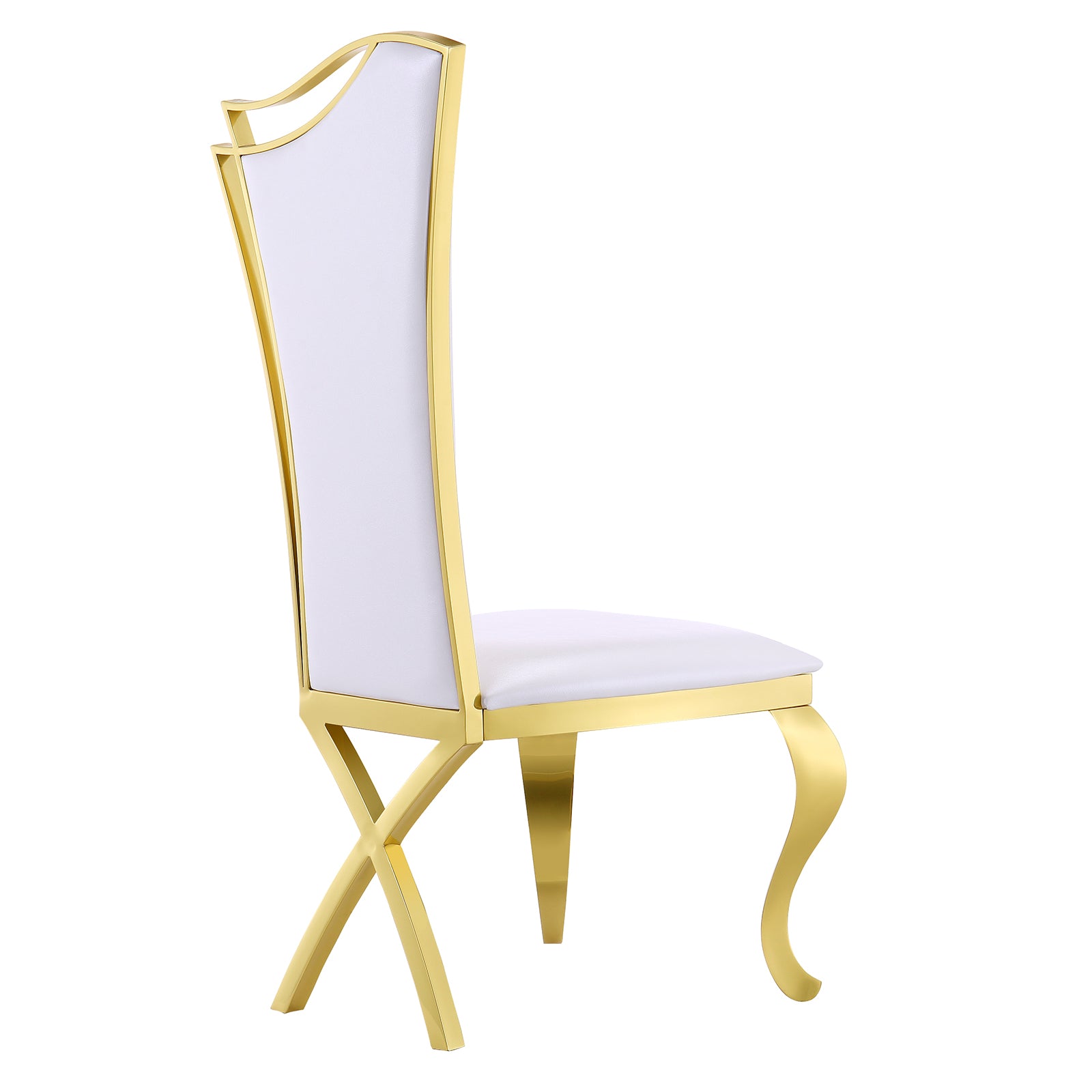 684-Set | AUZ White and Gold Dining room Sets for 6